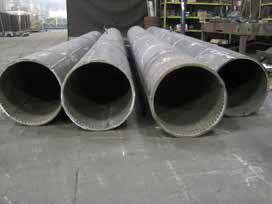 Clif-Clad overlay pipe, also known as chromium carbide overlay pipe